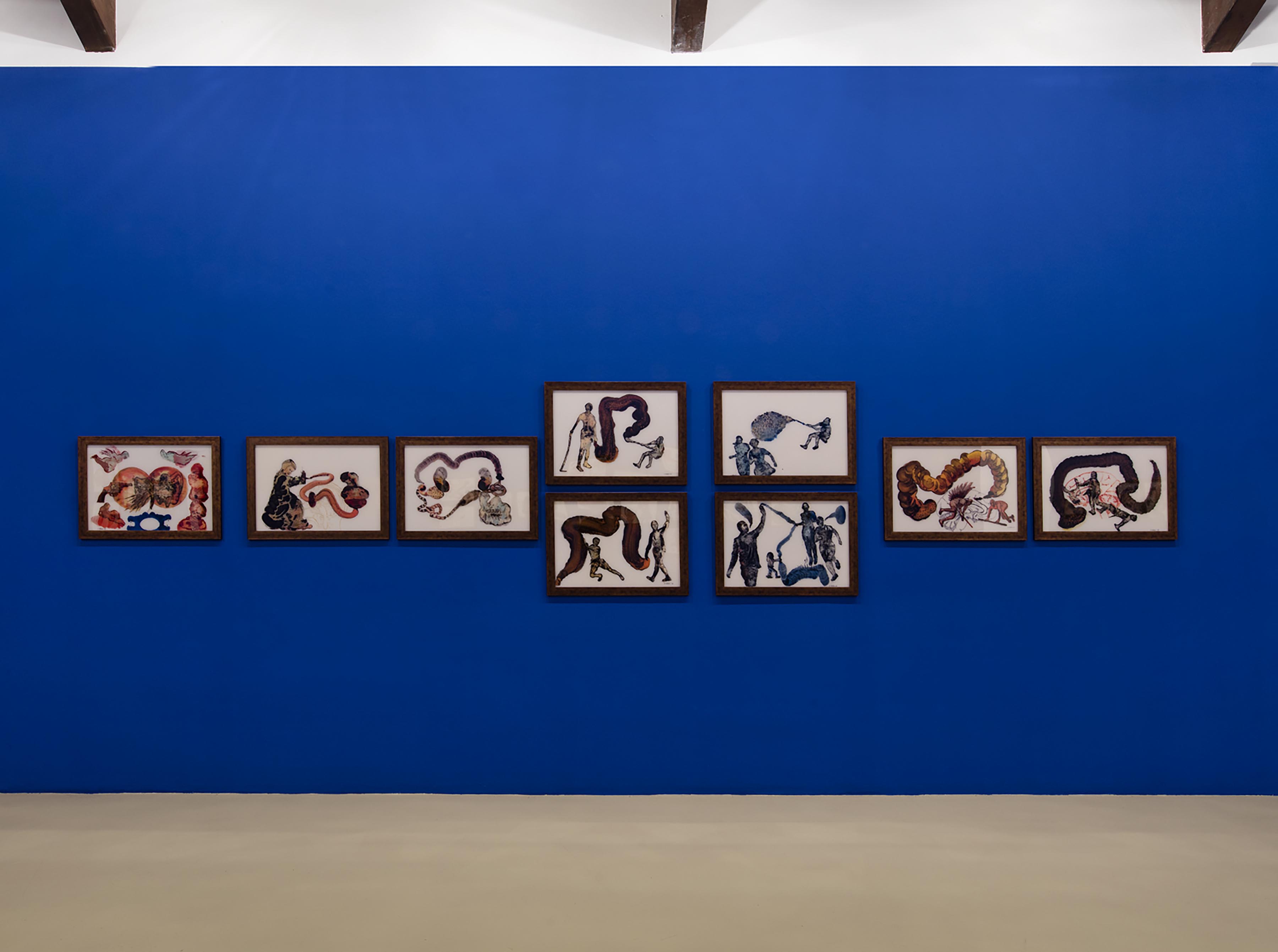 Nalini Malani, Listening to the Shades, 2008 (particolare)